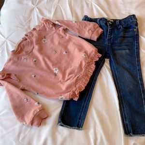 Jessica Simpson toddler girl outfit